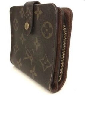 Louis Vuitton Brown Monogram Canvas Zip Wallet